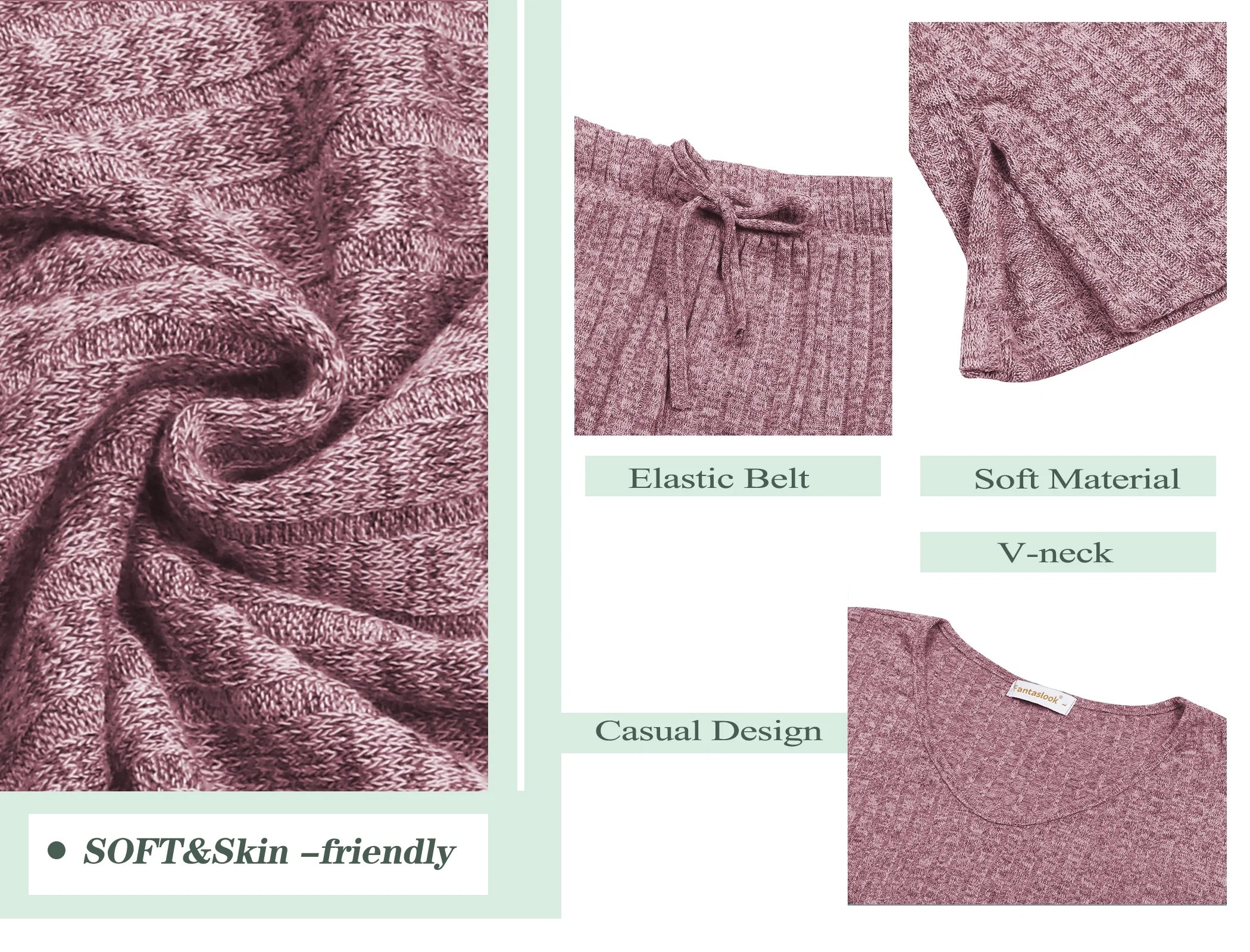 2 Piece Sets Summer Pajamas Womens Tops and Shorts Sleepwear Outfits Lounge Sets Casual