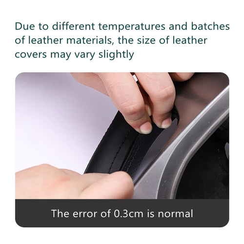 Car Steering Wheel Cover Anti-Slip Braid Artificial Leather for Honda Civic Civic 9 2012 2013 2014 2015 Car Accessories