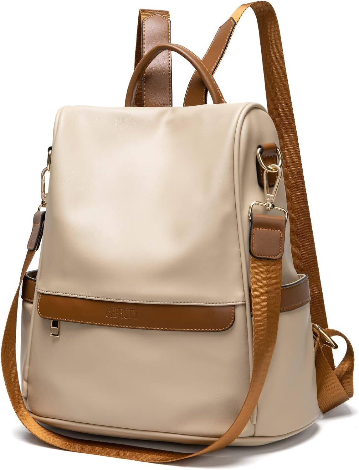Women Backpack Purse PU Leather Anti-Theft Casual Shoulder Bag Fashion Ladies Satchel Bags