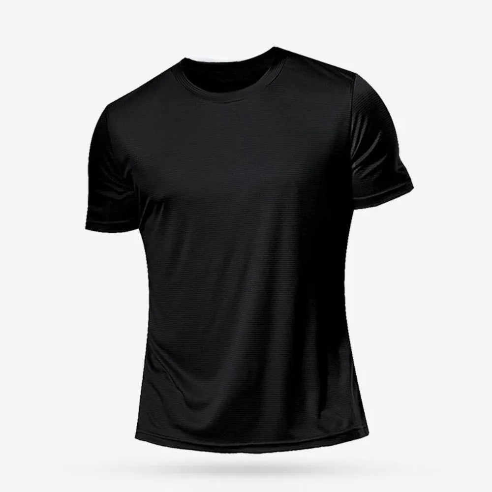 2026 Men'S Quick Dry Short Sleeve T-Shirt Moisture Wicking round Neck Gym Running Sport Shirt Lightweight Training Exercise Top
